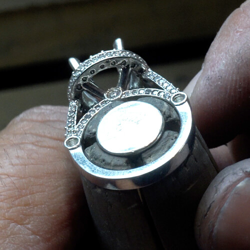 Use My Own Diamonds To Make A Ring
